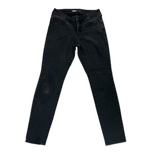 Old Navy Junior’s Black Pop Icon Skinny Jeans Size 26